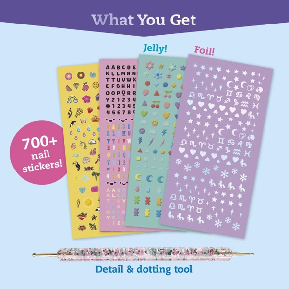 Klutz Nail Art Book With Stickers