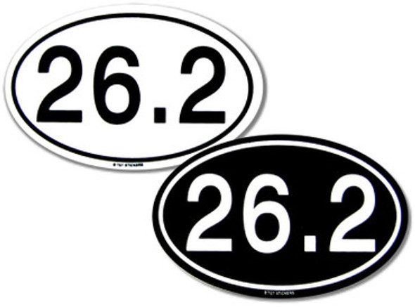 26.2 Marathon Stickers
