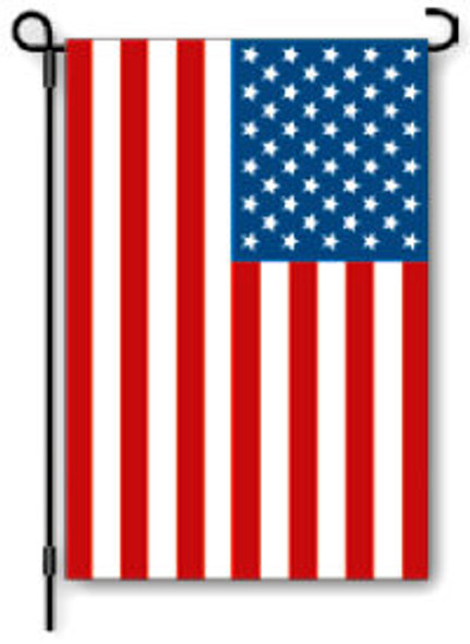 USA Flag Mini Garden Banner