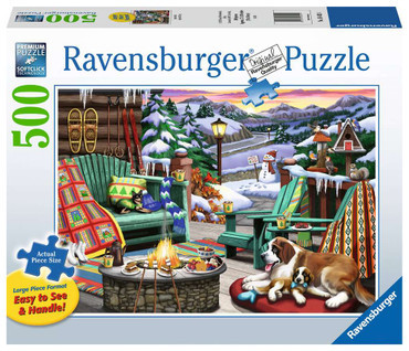 Apres all Day 500 pc Large Format Puzzle