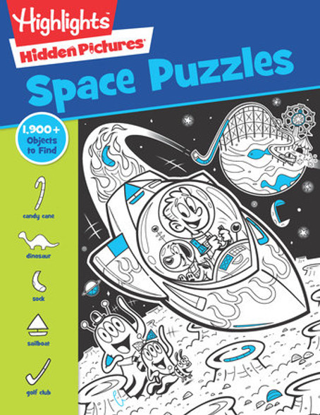 Space Puzzle book by Highlights