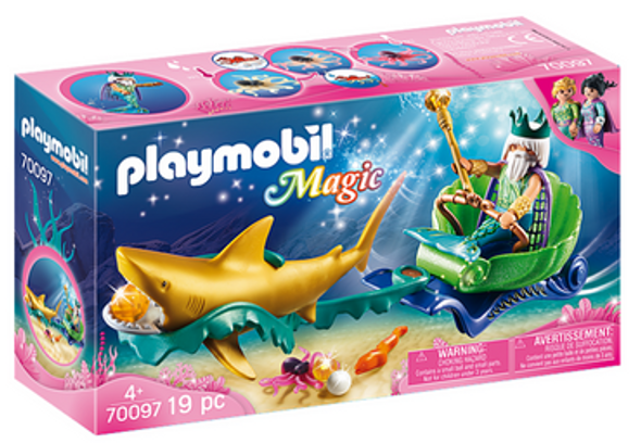 King of the Sea with Shark- Playmobil