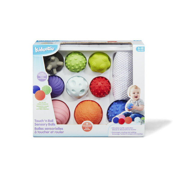 Touch 'n Roll Sensory Balls for Early Childhood Development