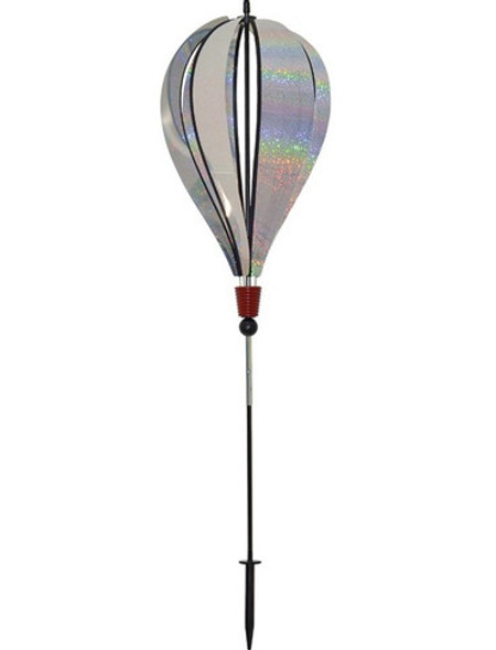 Silver Spinning Ground Balloon