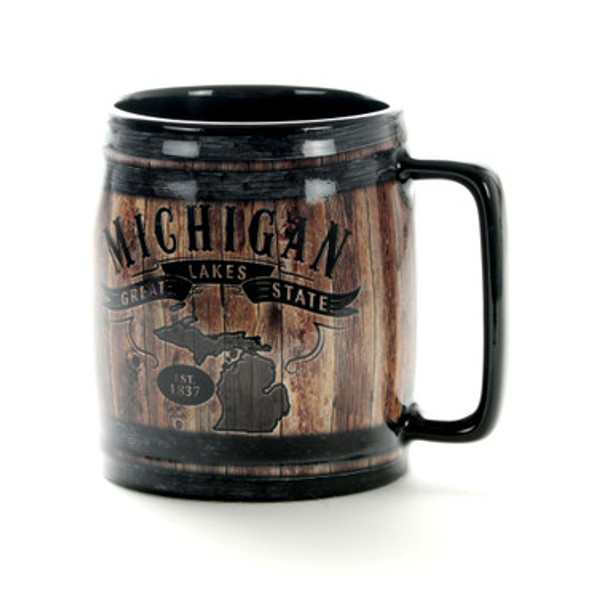 Michigan Barrel Mug