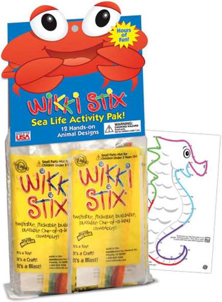 Wikki Stix Sea Life Activity Pak Wikki Stix Sea Life Activity Pak