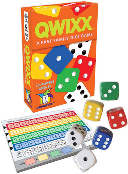 Qwixx Fast Family Dice Game 2-5 Players