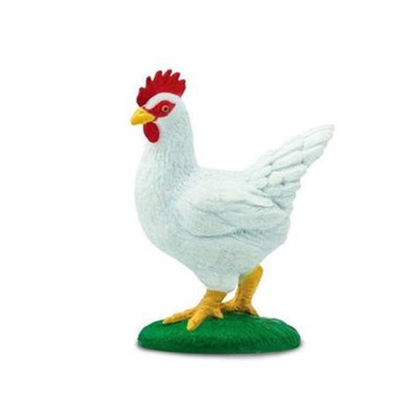 White Chicken Figurine White Chicken Figurine