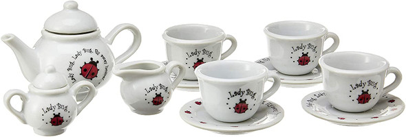 Lady Bug Porcelain Tea Set