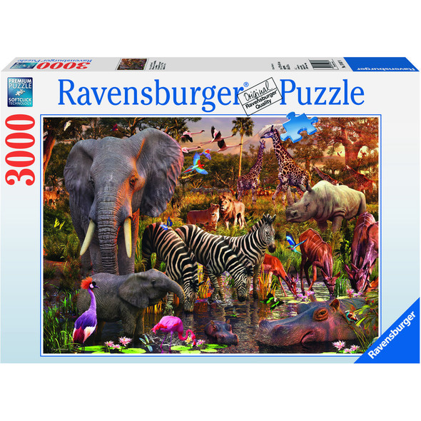 African Animal World 3000pc Puzzle