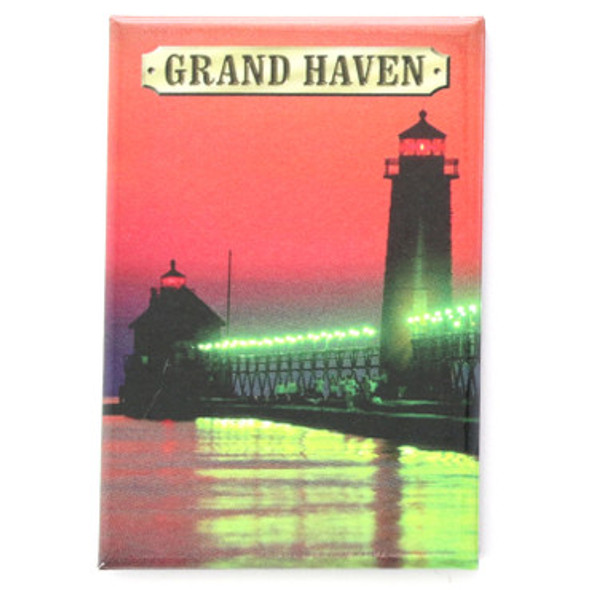 Grand Haven Lighthouse Magnet