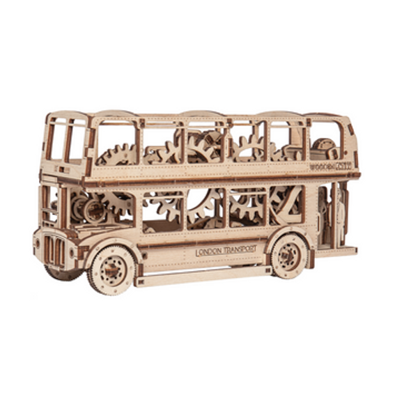 Wooden City London Bus