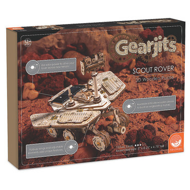 Gearjits Scout Rover 3D Wood Puzzle