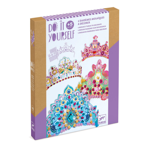 Like a Princess Mosaic Tiaras Craft Kit