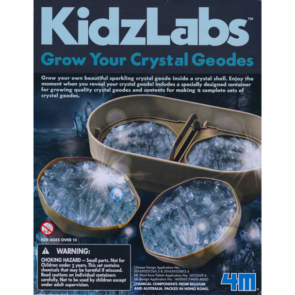 KidzLabs Grow Your Own Crystal Geodes