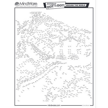 Extreme Dot to Dot Book - Around the World