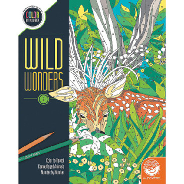 Wild Wonders Color by Number - Book 2