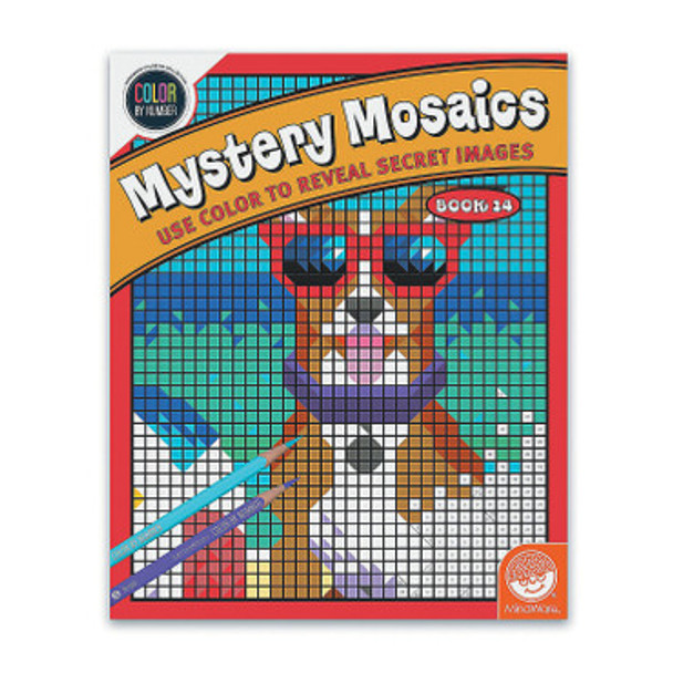 Color by Number Mystery Mosaics - Book 14