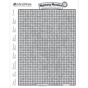 Color by Number Mystery Mosaics - Book 15