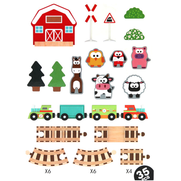 Farm Train Set