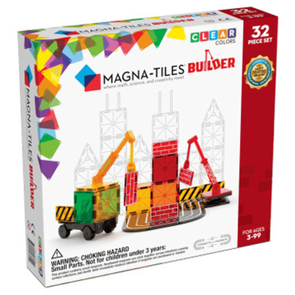 Magna-Tiles Builder - 32 Piece Set