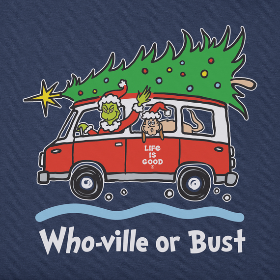 Who-Ville or Bust long sleeve tee