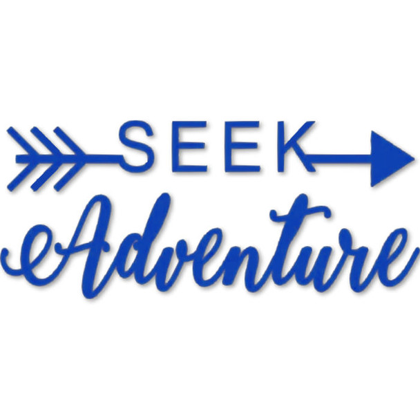 Seek Adventure Decal - Blue