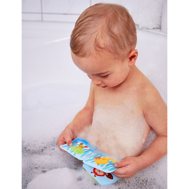 Albert the Duck Mini Bath Book with Squeaker