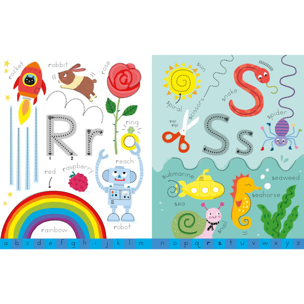 First Wipe-Clean Alphabet