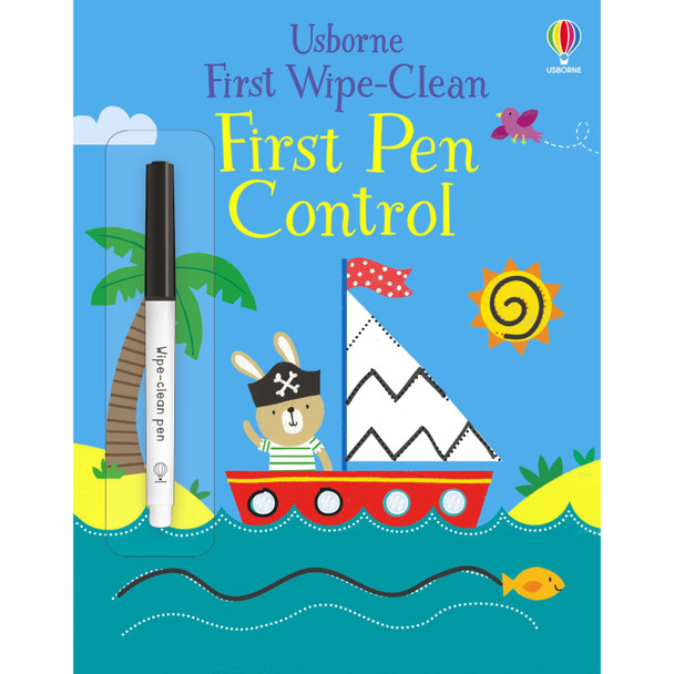 Wipe-clean First Pen Control Book