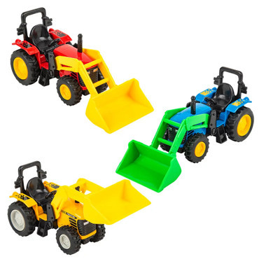 Die-Cast Scoop Tractor