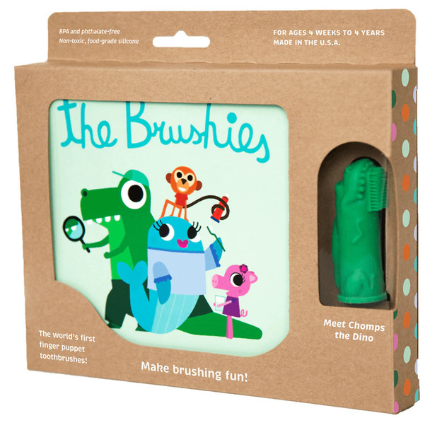 The Brushies Book with Chomps the Dino