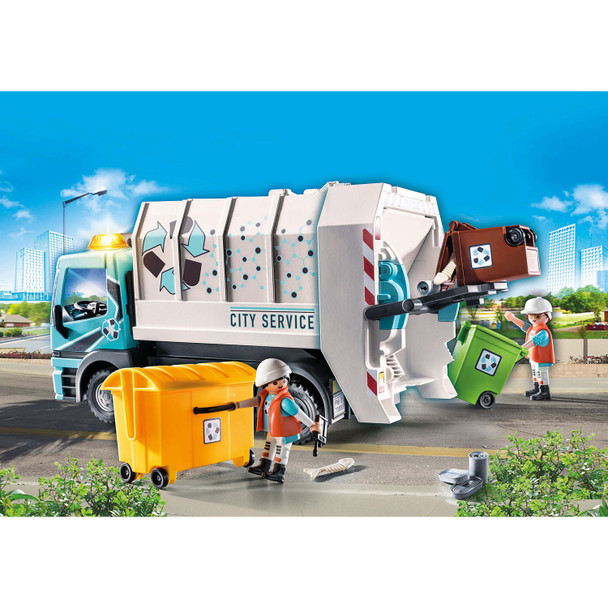 City Recycling Truck