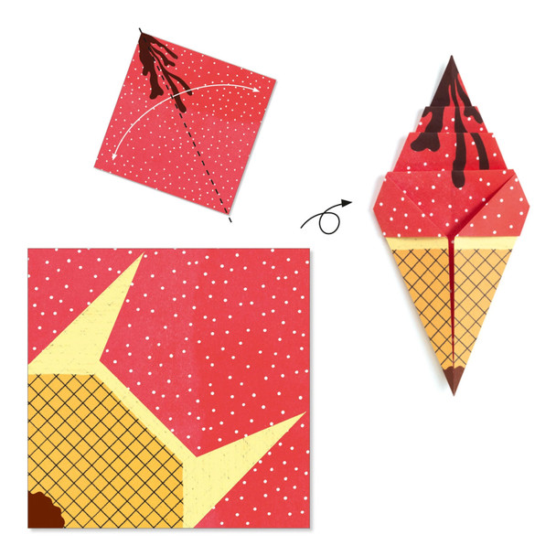 Sweet Treats Origami Paper Craft Kit