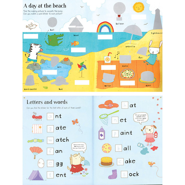 Alphabet Sticker Book