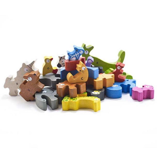 Jumbo Animal Parade A to Z Puzzle