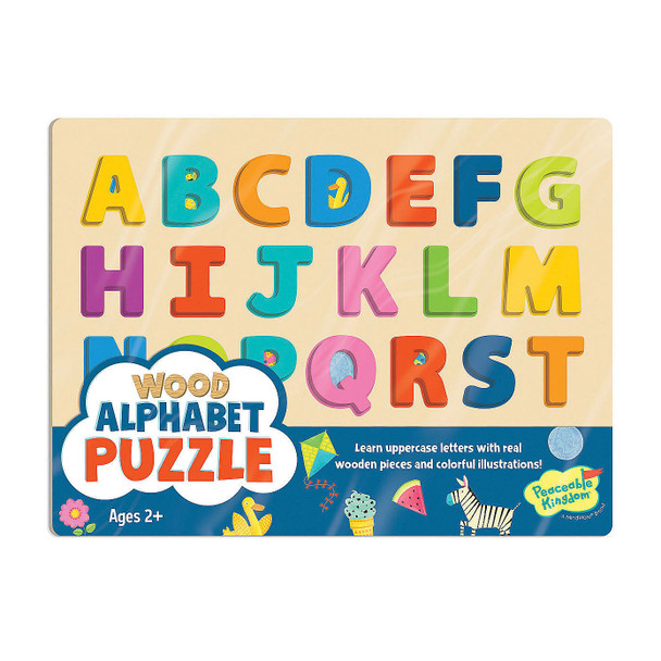 Wood Alphabet Puzzle