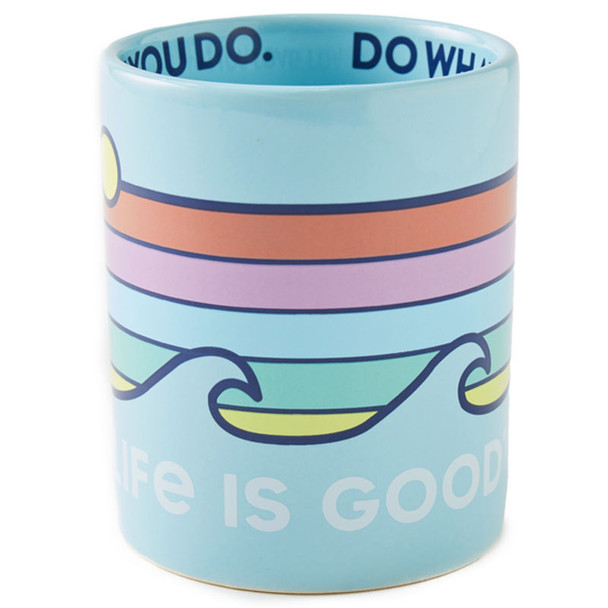 Retro Wave Stripe Mug