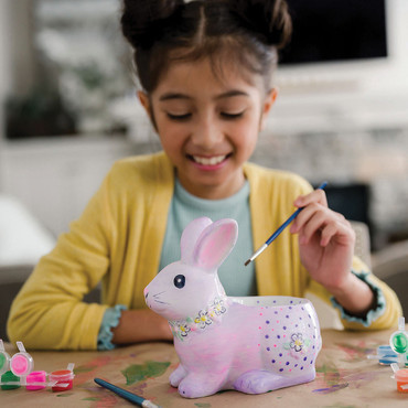 Paint Your Own Porcelain Bunny Dish