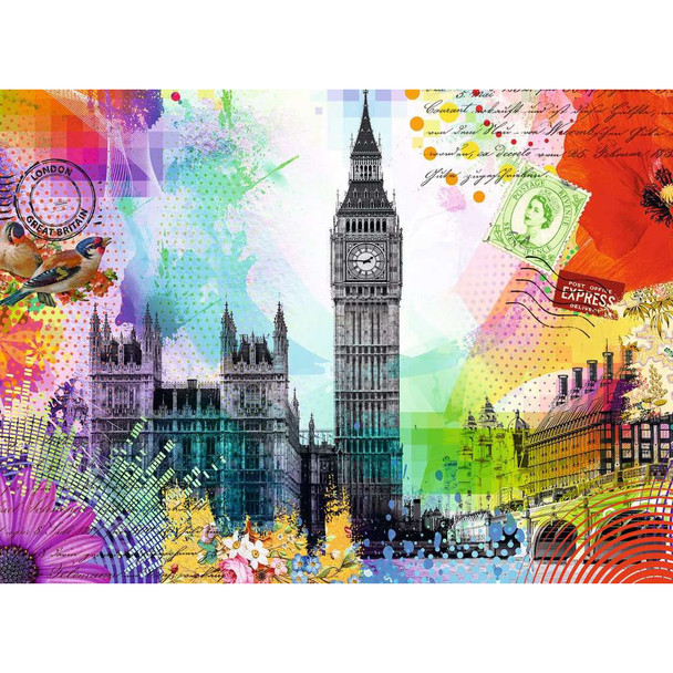 London Postcard 500pc Puzzle