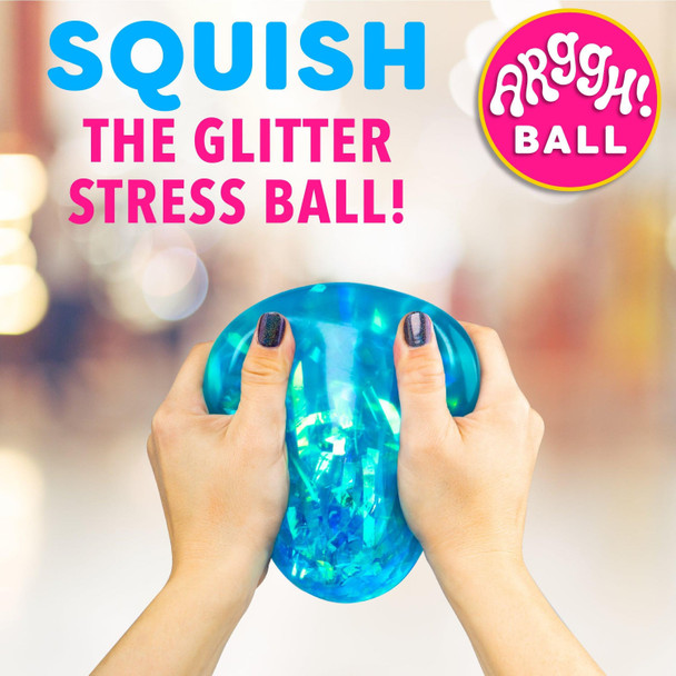 Arggh! Medium Glitter Stress Ball