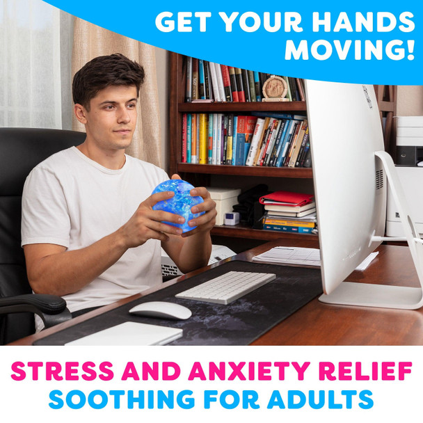 Arggh! Medium Glitter Stress Ball