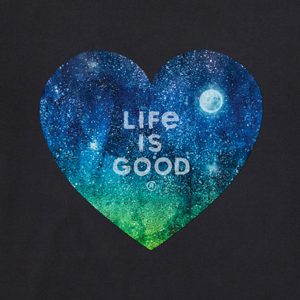 Heavenly Heart Women's Crusher Tank - jet black