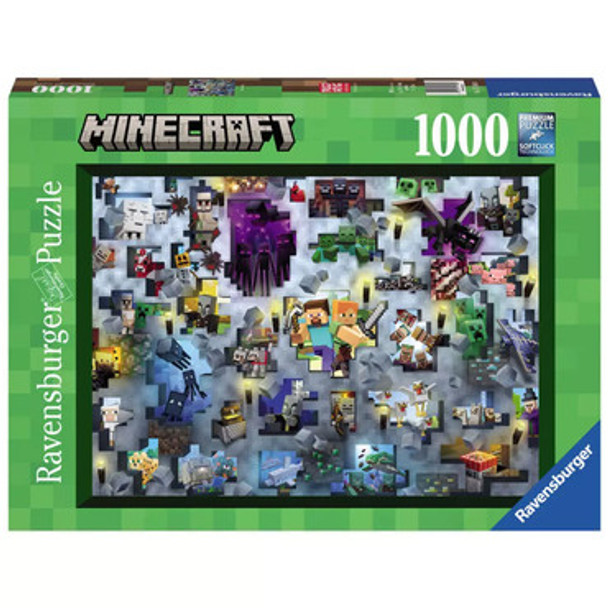 Minecraft Mobs 1000pc Puzzle
