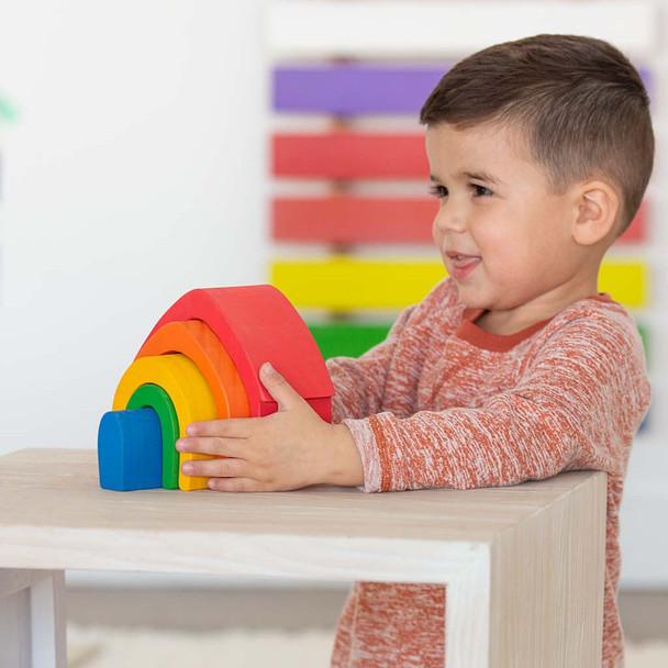 Wooden Stackable Nesting Blocks - Bright Cottage