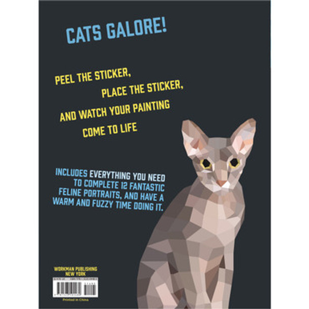 Paint by Sticker - Cats Paint by Sticker - Cats