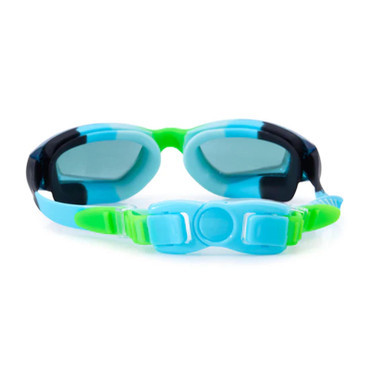Blue Salt Water Taffy Swim Goggles