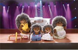 Calico Critters Pickleweeds Hedgehog Family