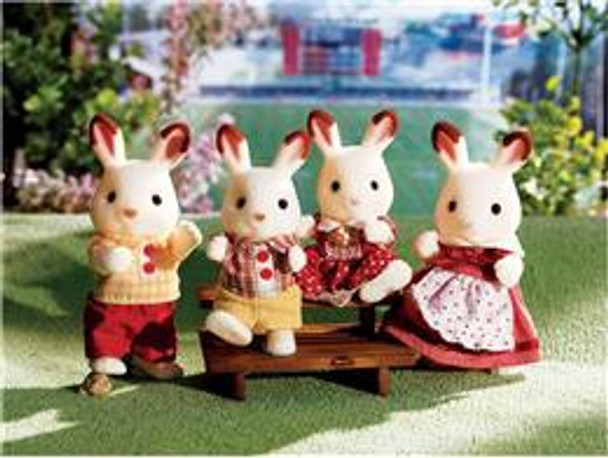 Calico Critters Hopscotch Rabbit Family Calico Critters Hopscotch Rabbit Family