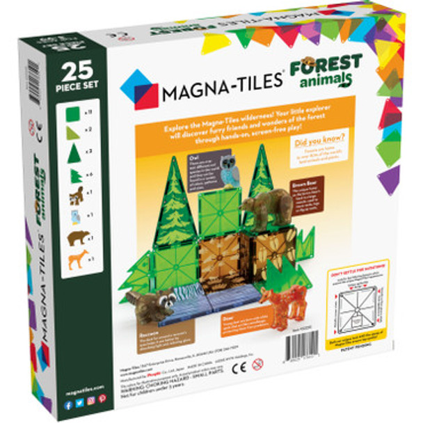 Magna-Tiles Forest Animals - 25pc Set